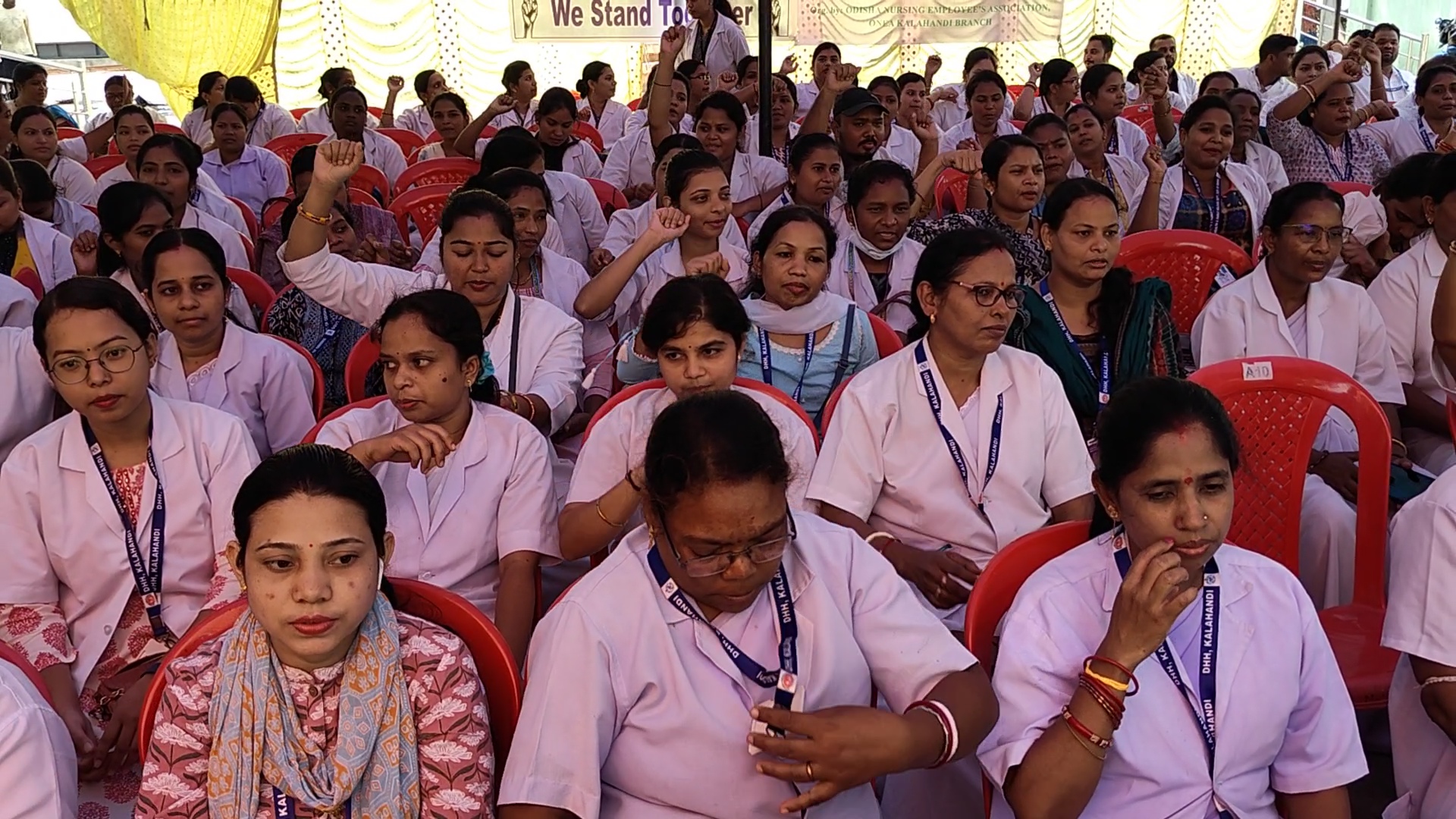 Nursing Staff On Strike