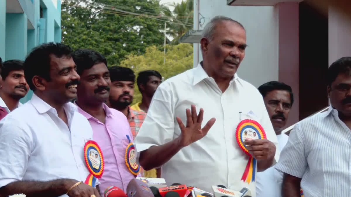 Appavu speaks about petrol bomb issue