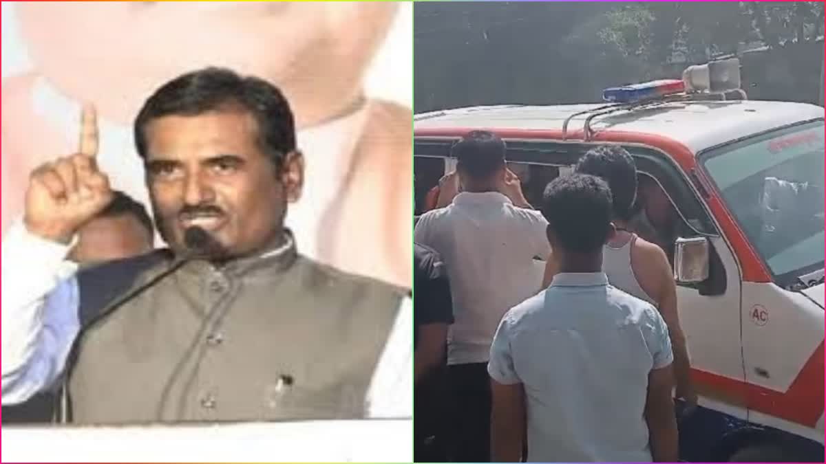 BJP MP's car broken