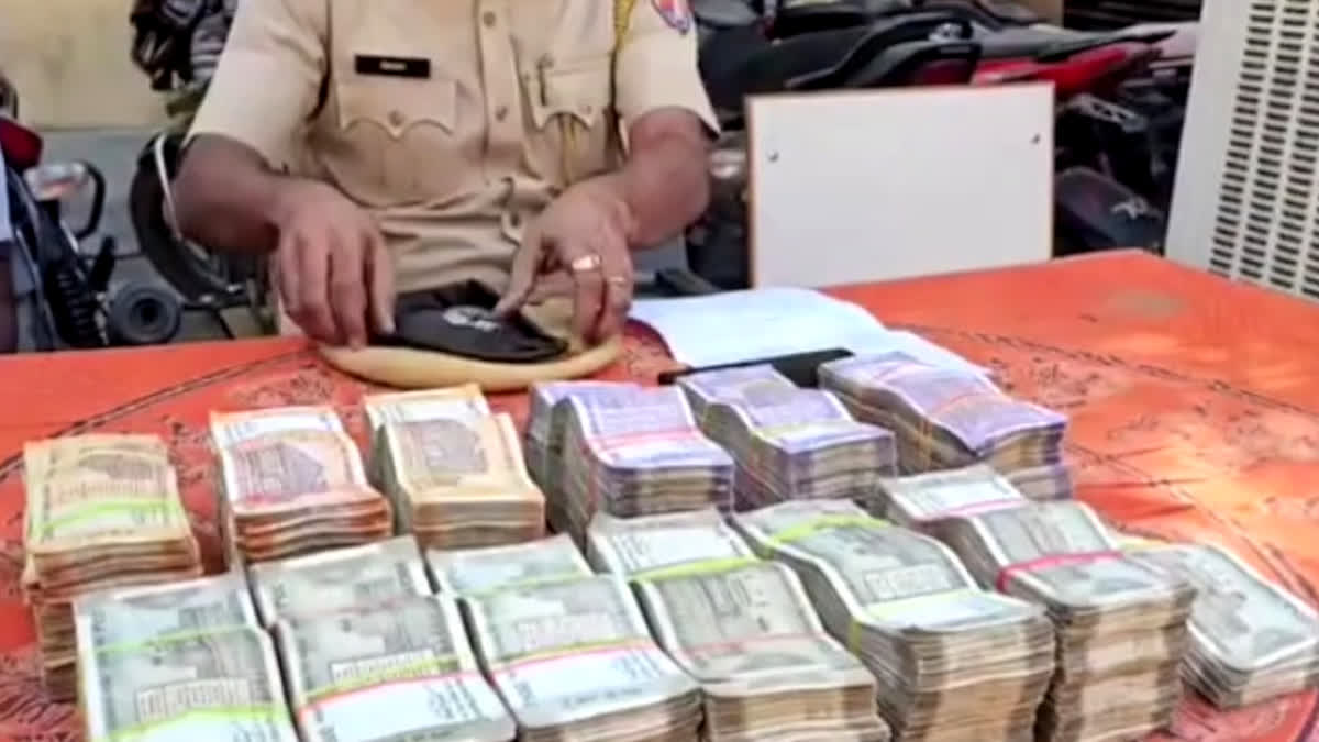 huge amount of cash seized in Barmer