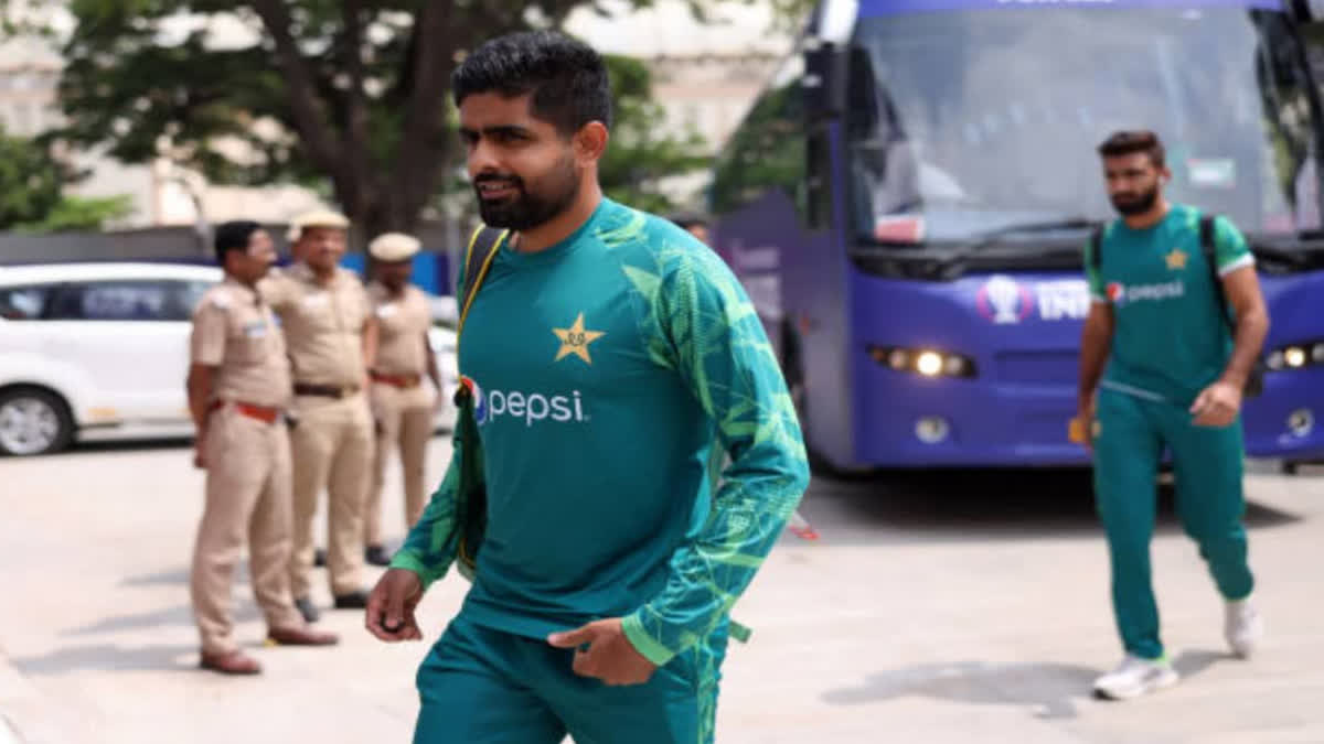 ETV BHARAT EXCLUSIVE WORLD CUP 2023 SPECIAL SECURITY ARRANGEMENTS FOR BABAR AZAM IN KOLKATA
