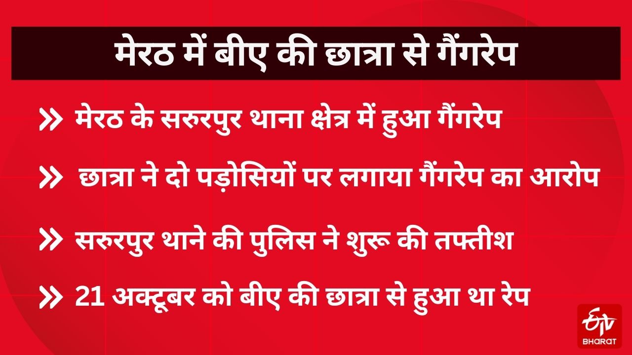 दो पड़ोसी युवकों पर लिफ्ट देने के बहाने गैंगरेप करने का आरोप