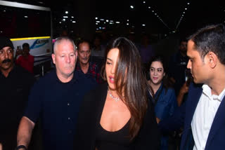 Priyanka Chopra lands in Mumbai for MAMI Film Festival 2023, her necklace bearing daughter's name makes waves