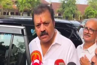 suresh gopi  ഹമാസ് മുസ്‌ലിം വംശത്തിന്‍റെ ശത്രു  ശശി തരൂര്‍ പറഞ്ഞതില്‍ തെറ്റില്ല  സുരേഷ്‌ ഗോപി  Suresh Gopi About Shashi Tharoor  Suresh Gopi  IUML Speech  Muslim League  Israel Hamas Attack