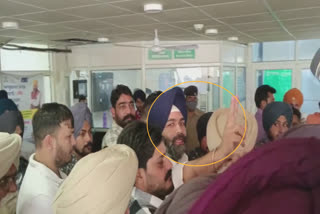 Senior Akali leader Parambans Bunty Romana's medical at Mohali Hospital before being taken into judicial custody