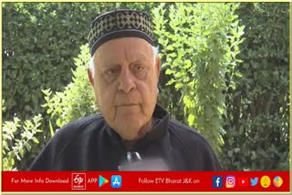 Tense situation on the border with Pakistan is alarming, Dr Farooq Abdullah