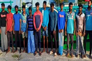 12 Tamil Nadu Fishermen Arrested by Maldivian Coast Guard