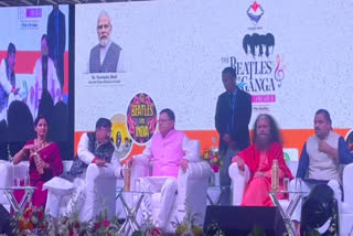 CM Pushkar Singh Dhami Attends Beatles And the Ganga Festival