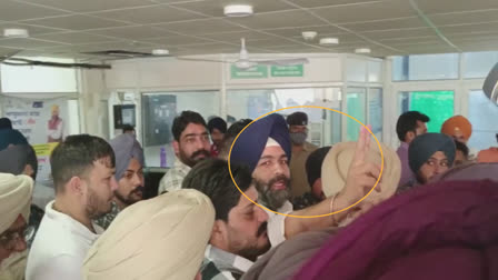 Senior Akali leader Parambans Bunty Romana's medical at Mohali Hospital before being taken into judicial custody