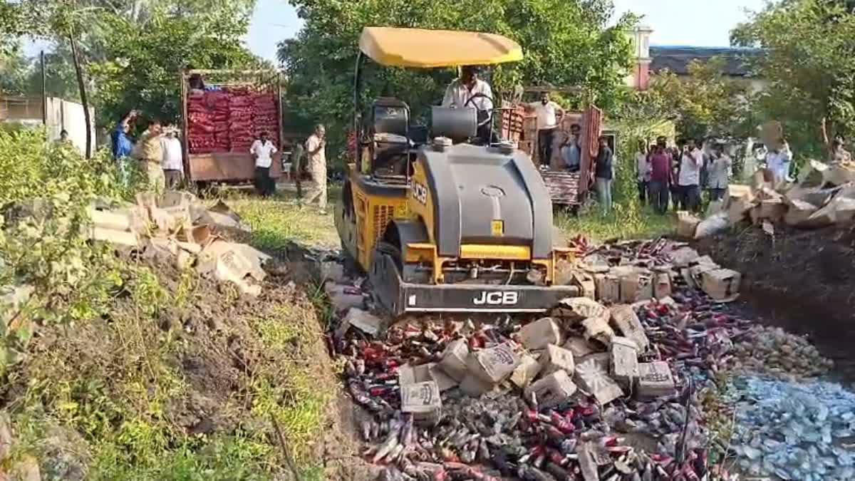 RATLAM BULLDOZER ACTION ON ILLEGAL