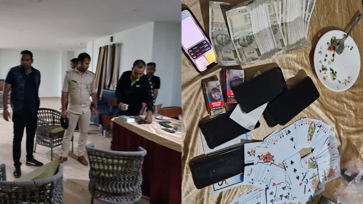 police-arrested-two-gambling-businessmen-during-raid-ranchi