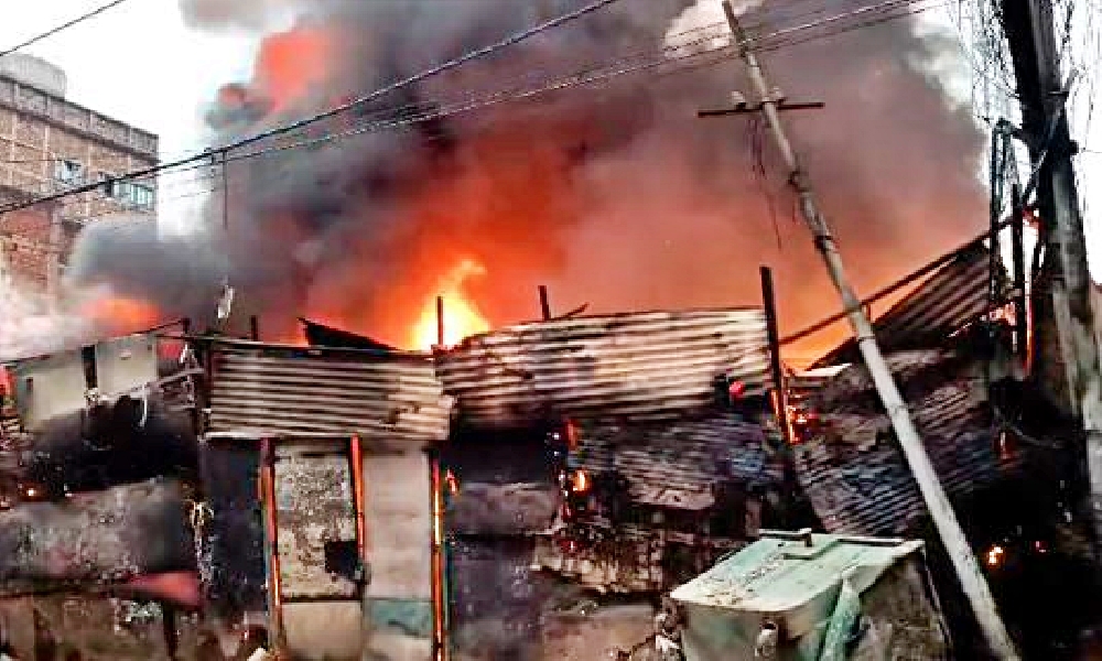 Fire In Nawada