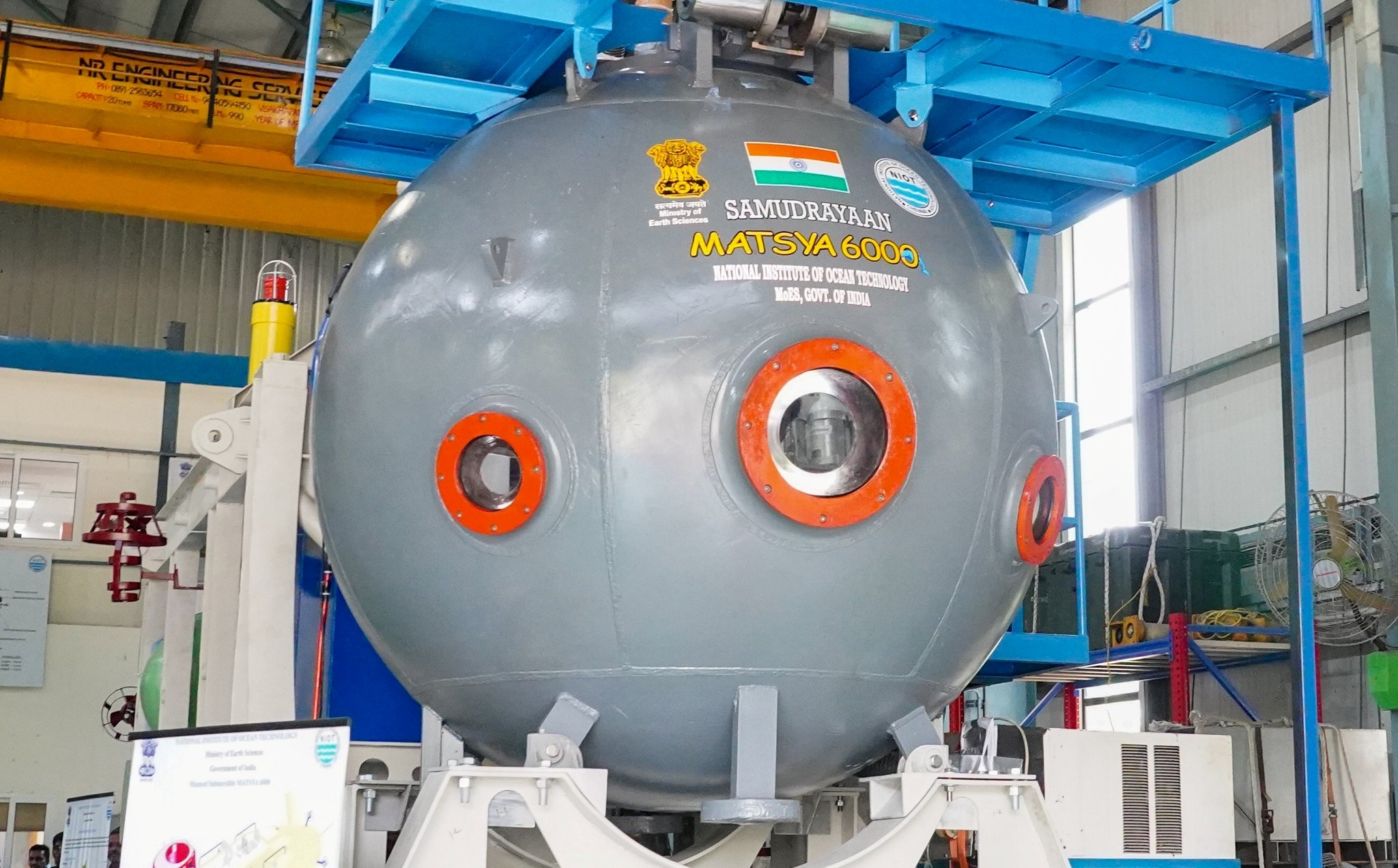 India's first submarine mission 'Matsya 6000'; Pass the Human Aid and Security System Test