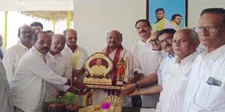 Kshatriya Parishad Union Members Met Speaker Ayyanna Patrudu