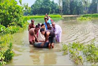 Waterlogging in Debra