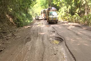 Damaged Roads in Nandyal District