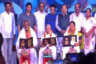 Former CM S. Bangarappa birthday: Awarded to three achievers