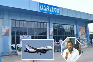 Transport Minister inaugurated flights from Kadapa to Hyderabad