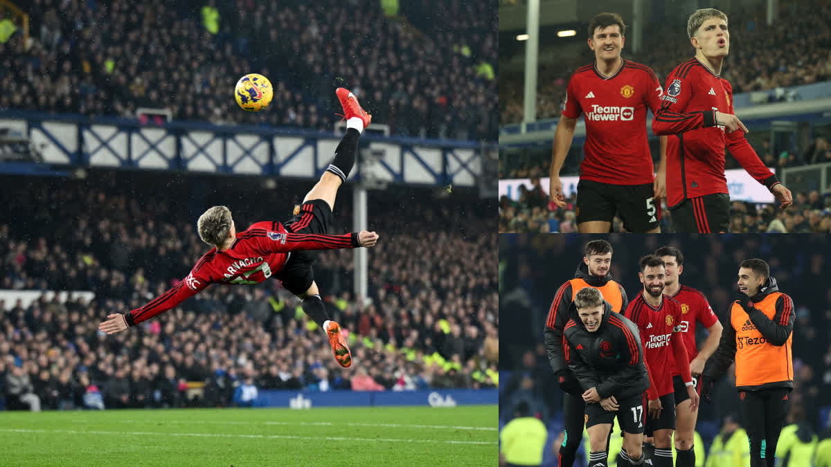 Premier League  Everton vs Manchester United Result  Manchester United Premier League  Everton vs Manchester United Match Result  Alejandro Garnacho Bicycle Kick  Alejandro Garnacho Best Goal In EPL  പ്രീമിയര്‍ ലീഗ്  മാഞ്ചസ്റ്റര്‍ യുണൈറ്റഡ്  എവര്‍ട്ടണ്‍ മാഞ്ചസ്റ്റര്‍ യുണൈറ്റഡ്  അലജാന്‍ഡ്രോ ഗര്‍നാച്ചോ ഗോള്‍