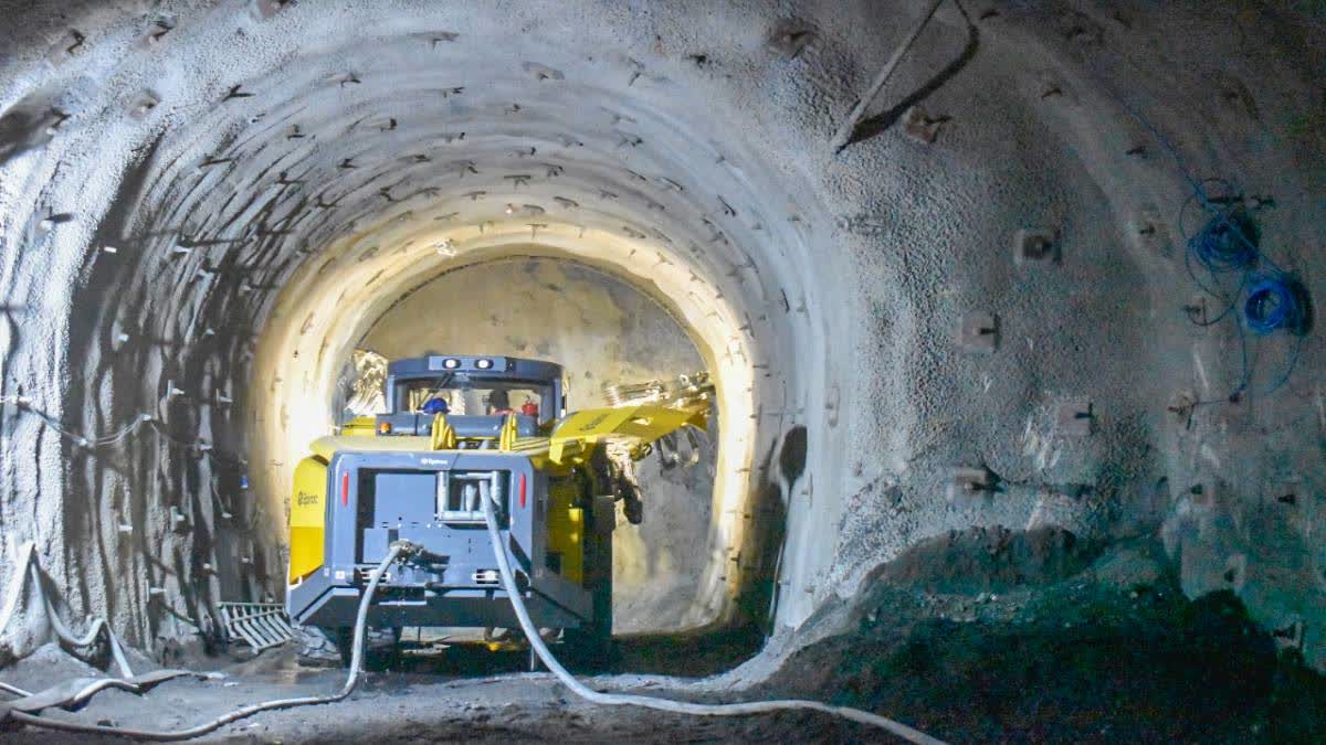 Tunnel construction in Uttarakhand ​