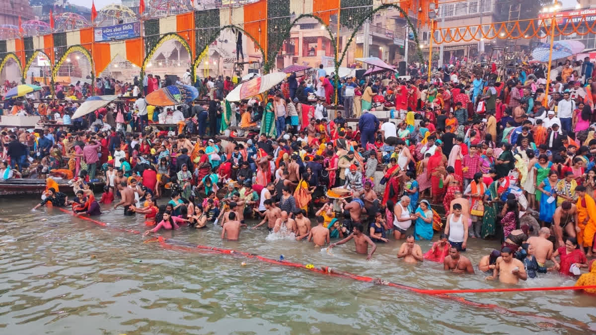 Varanasi, the city revered for its multitude of festivals, is ablaze with the jubilance of Dev Diwali today, coinciding with the auspicious Kartik Purnima