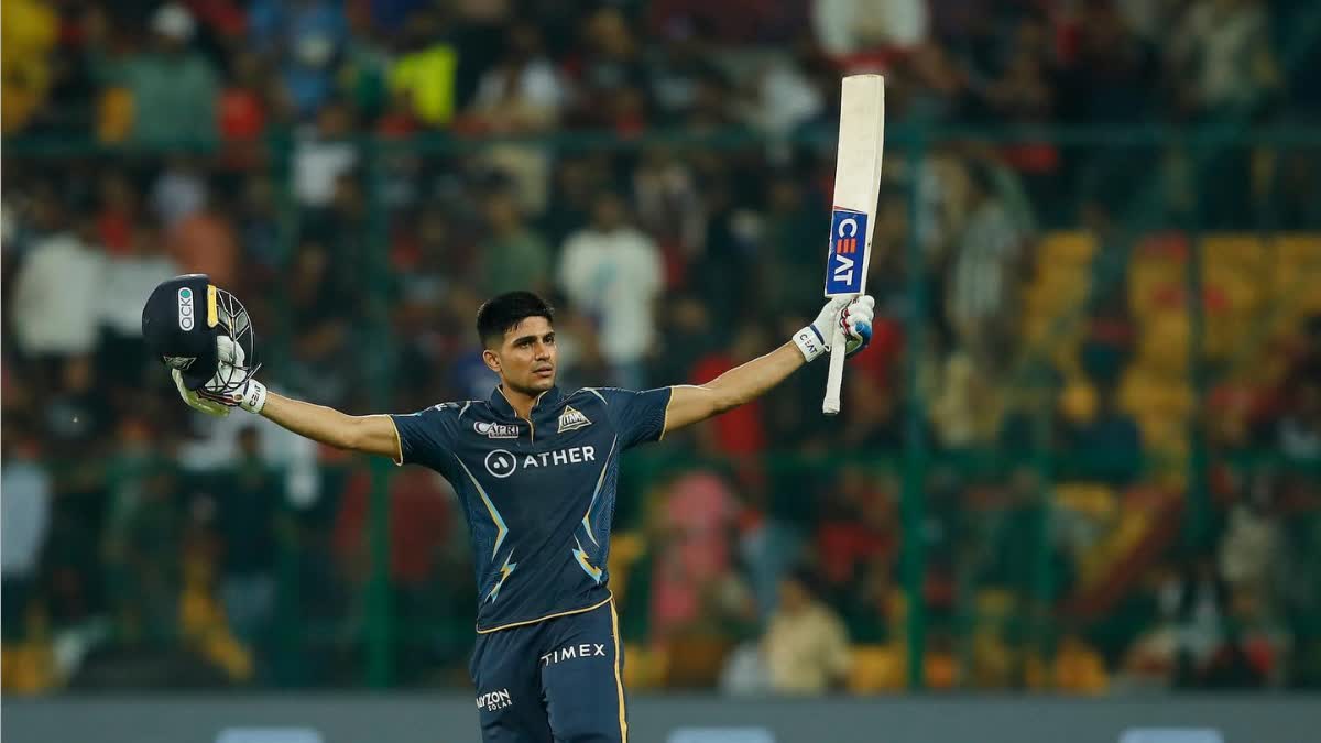 Shubman Gill as a captain of Gujarat Titans