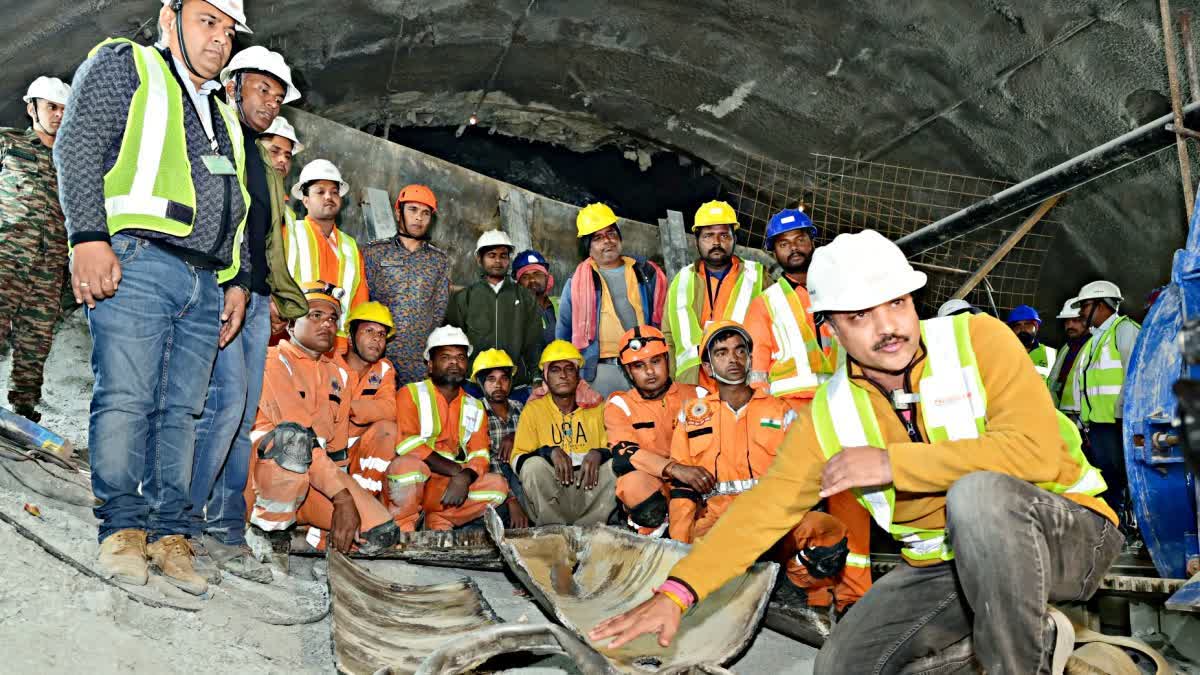 Silkyara Tunnel Rescue