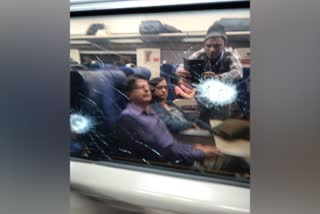 Stone pelting on the Vande Bharat Express in Odisha