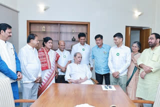 Former bureaucrat V K Pandian joins BJD in presence of Odisha CM Naveen Patnaik