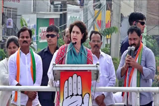 Priyanka Gandhi Election campaign in Telangana