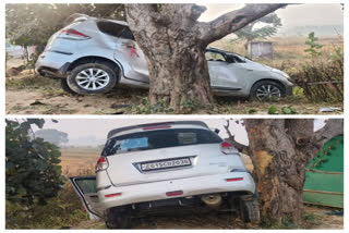 Car collides with tree on National Highway 43