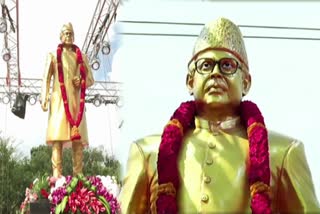 CM Stalin  VP Singh  CM Stalin unveils statue of VP Singh  MK Stalin  എംകെ സ്റ്റാലിൻ  വിപി സിങ്‌  തമിഴ്‌നാട് മുഖ്യമന്ത്രി എംകെ സ്റ്റാലിൻ  Chief Minister of Tamil Nadu  unveiled statue  former Prime Minister VP Singh  Dravida Munnetra Kazhagam