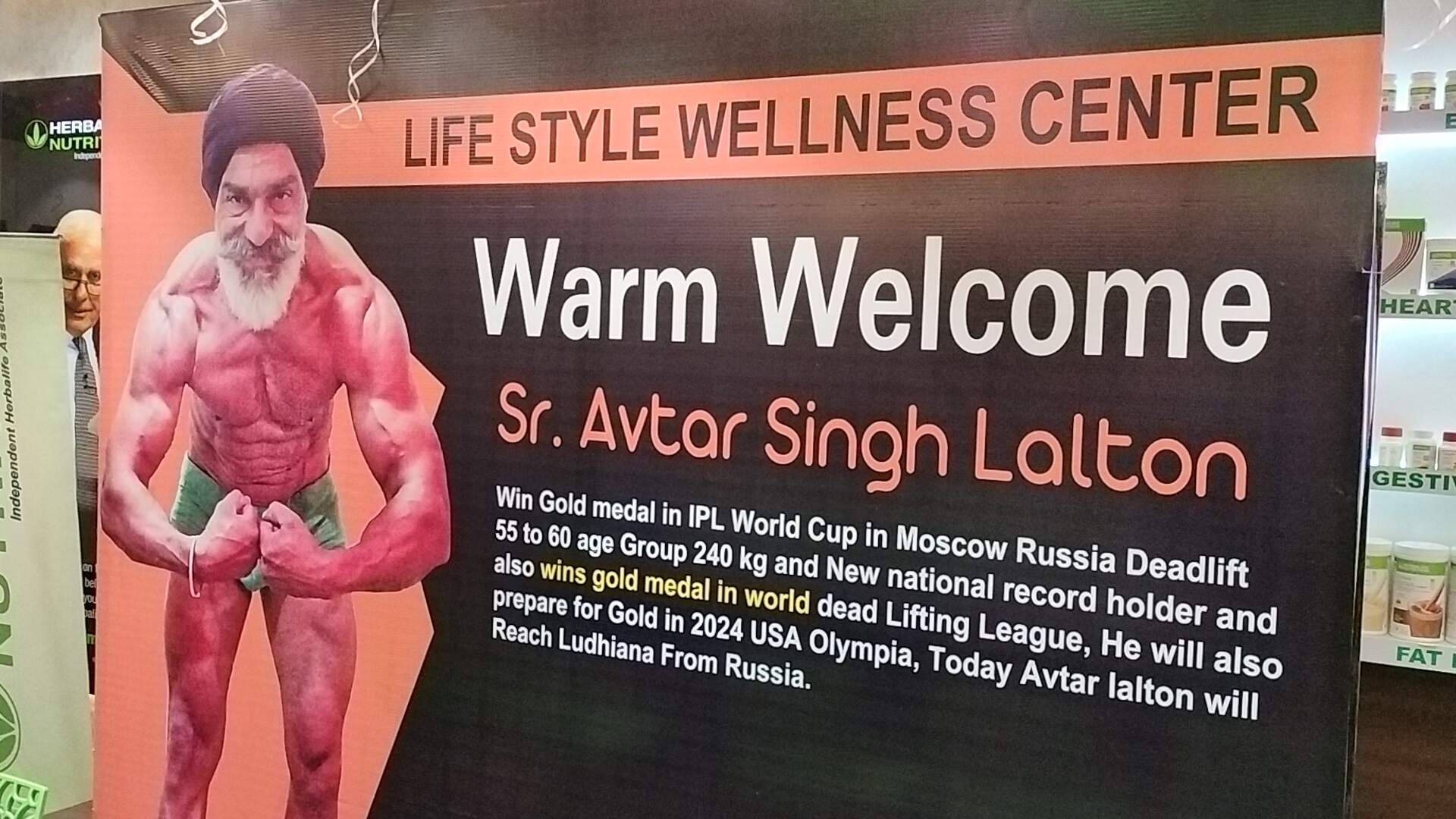 Avtar Singh Lalton WON GOLD MEDAL IN RUSSIAN IPL