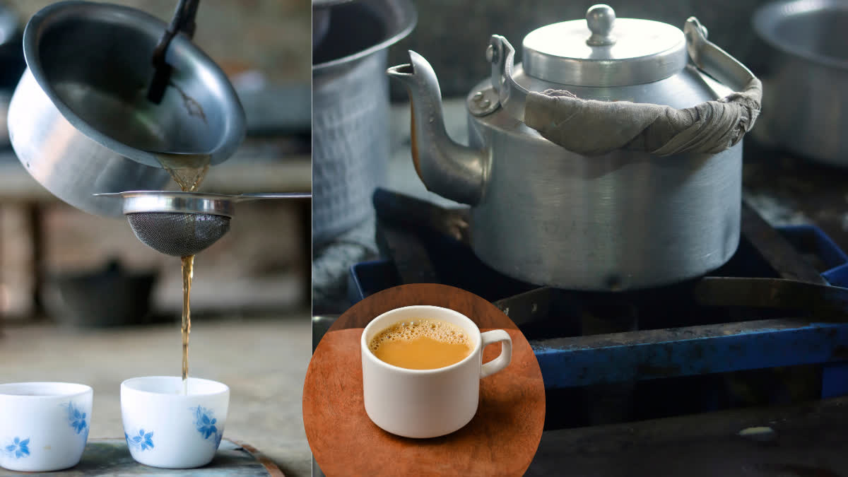 Know in which vessel tea should be made, stainless steel or aluminium?