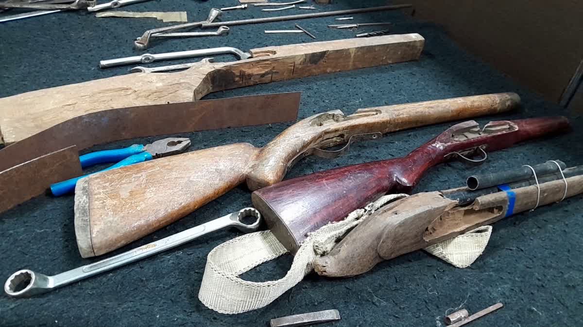 Country Guns seized from the accused