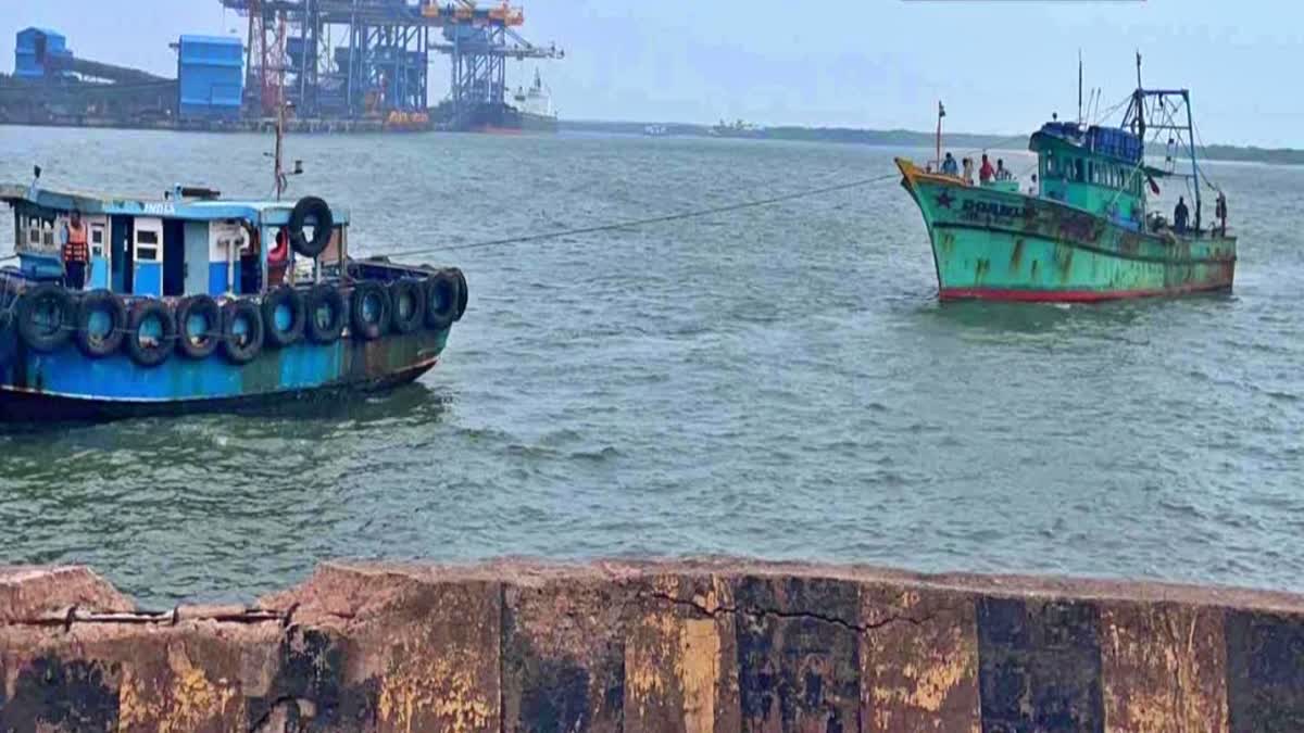 RP Sisodia On Boat Rescue Operations At Krishnapatnam Port