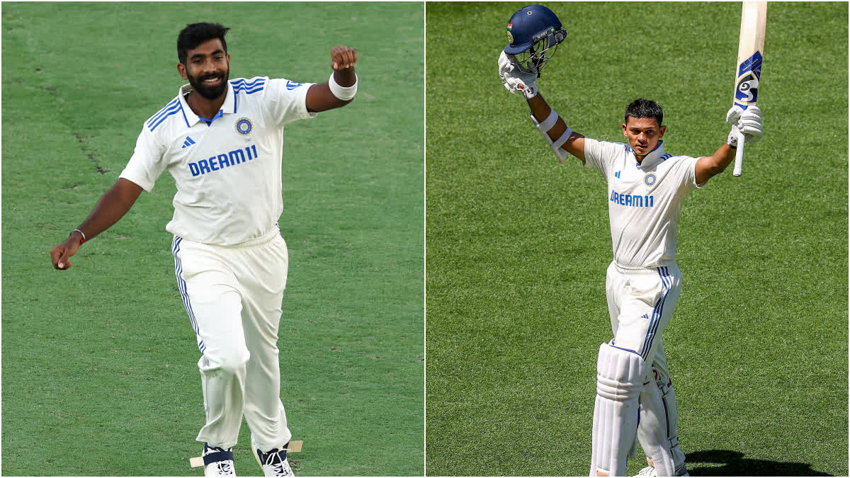 Jasprit Bumrah and Yashasvi Jaiswal