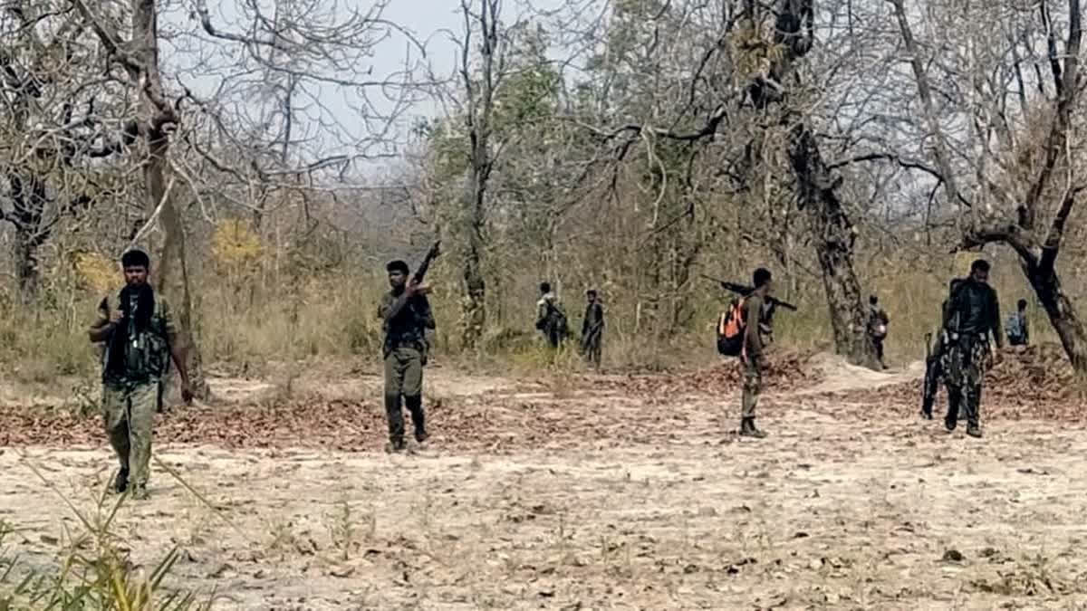 Security forces in Chhattisgarh arrested four Naxalites during an anti-Naxal operation, seizing explosives, including a tiffin bomb and cordex wire, in  Bhairamgarh.