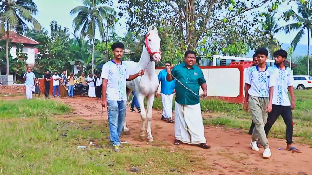 VIGNESH VIJAYAKUMAR  വ്യവസായി വിഘ്നേഷ് വിജയകുമാർ  HORSE RIDING  KERALA TOURISM