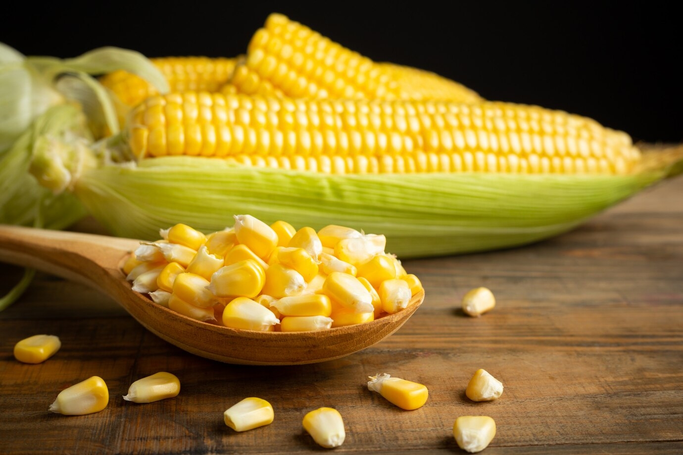 Sweet corn Soup in winter