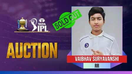 IPL 2025 Youngest Player Vaibhav Suryavanshi