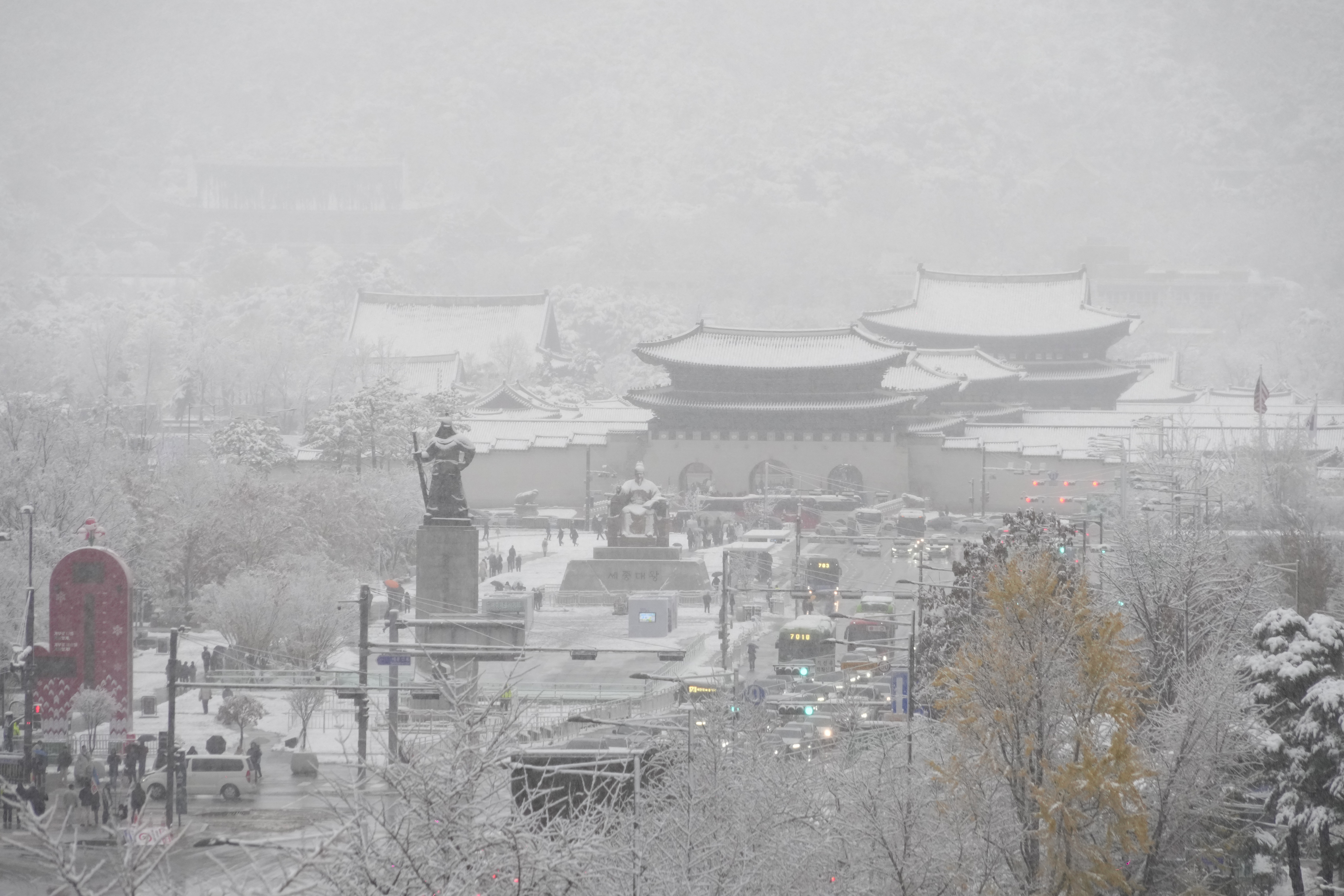 SEOUL WEATHER UPDATE  SOUTH KOREA SNOWSTORM  LATEST NEWS IN MALAYALAM  ദക്ഷിണ കൊറിയ മഞ്ഞ് വീഴ്‌ച