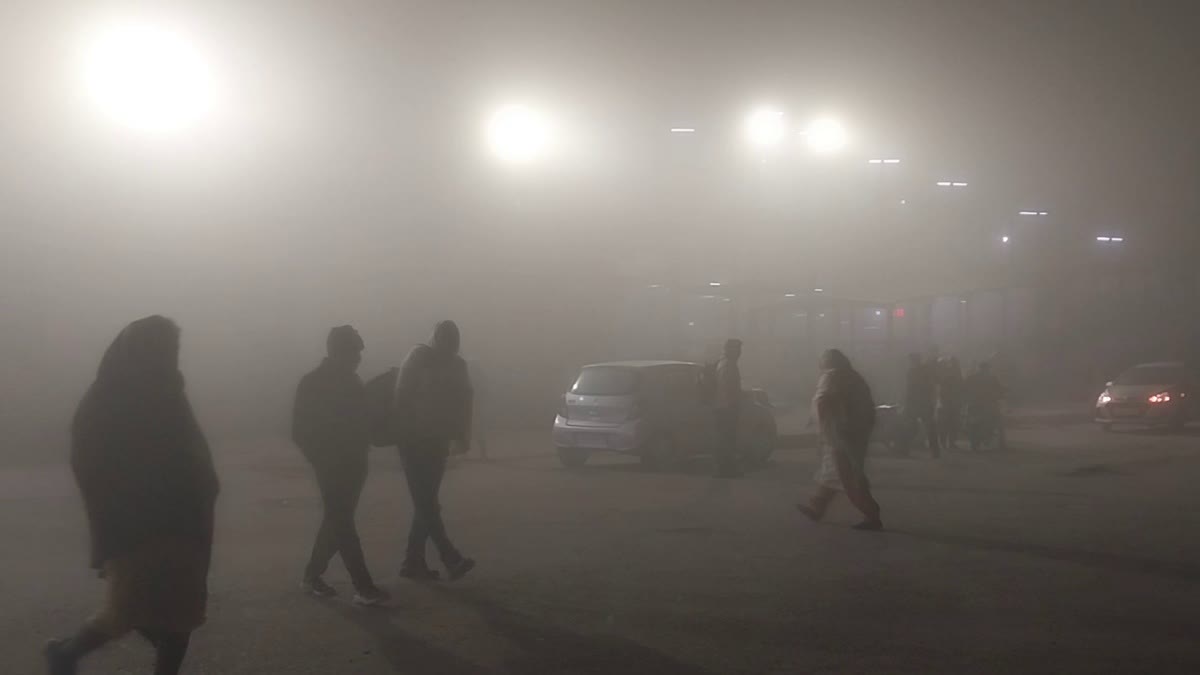 Fog in Rewari