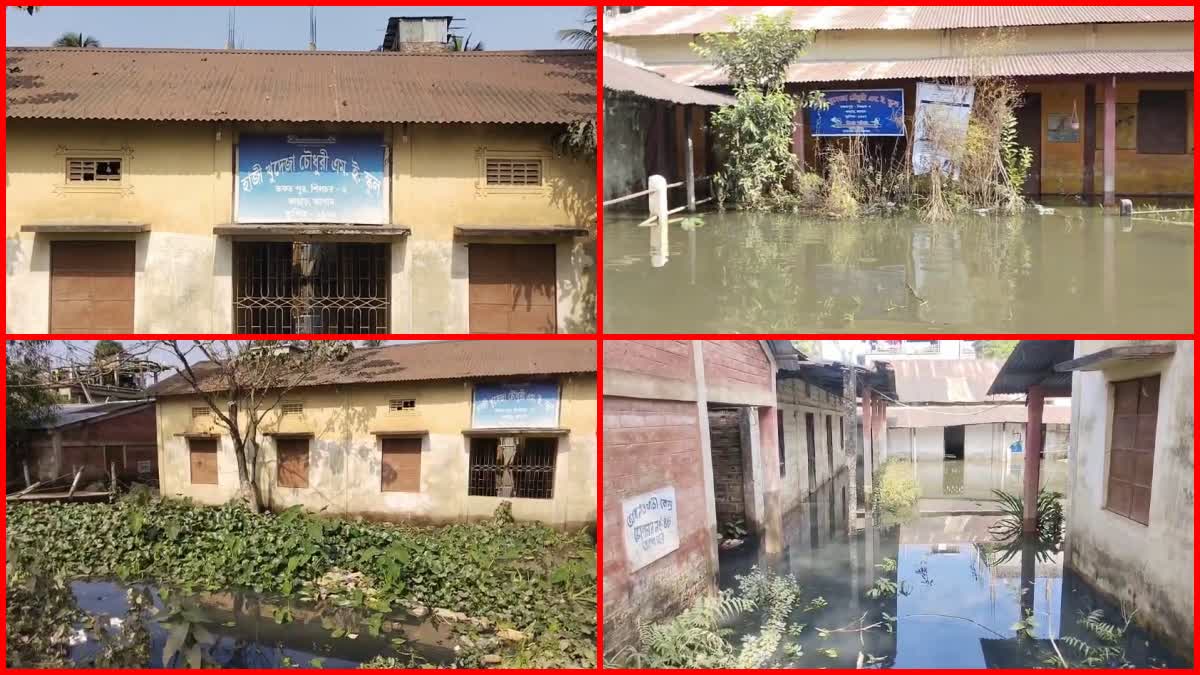Etv Bharatartificial flood in Silchar