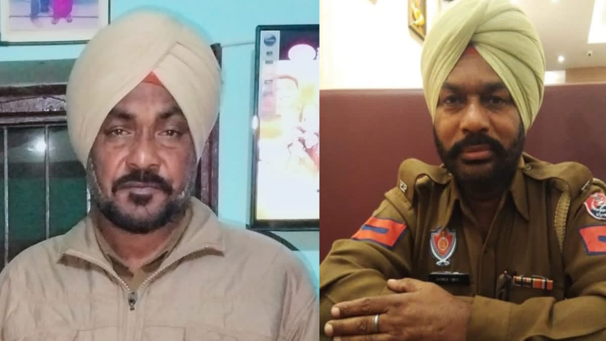 Two Policemen died after hit and run by canter driver in dera bassi