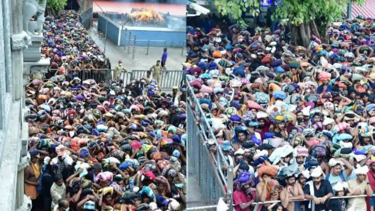 THOUSANDS WITNESS MANDALA POOJA IN SABARIMALA