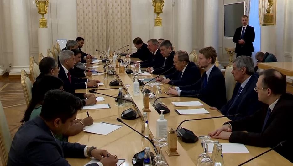 Jaishankar meeting with Russian counterpart Sergey Lavrov