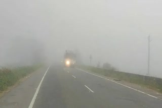 Heavy Fog Fall On National Highways