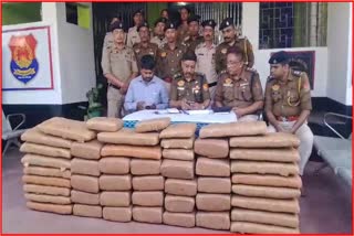 250 kg ganja seized in Agartala