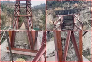 People Allegation on 9-Mile Foot Bridge Repair in Mandi